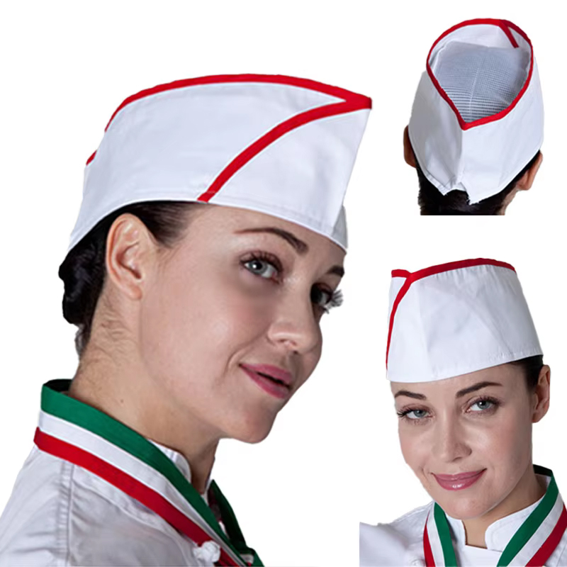 Women Kitchen Accessories - Cappello da chef per ristorazione, cappelli
