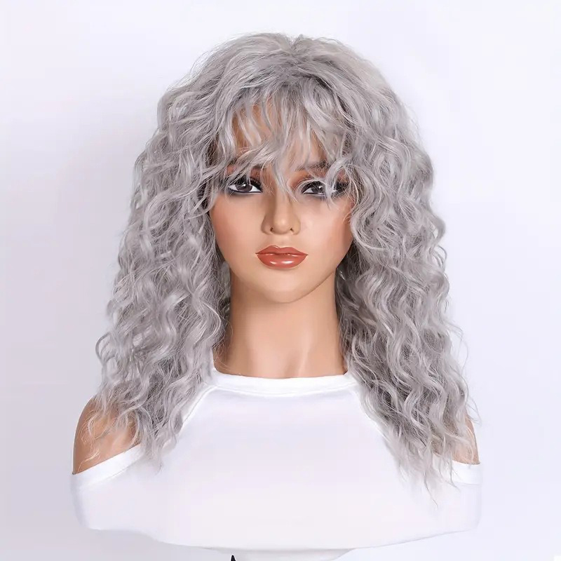 Women'S Accessories Clothing - Parrucca da donna con capelli ondulati