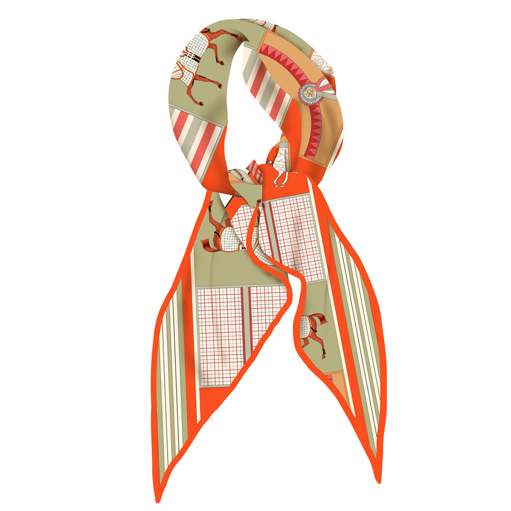 Silk Scarf Square - Nuovi scialli in seta stampata di
