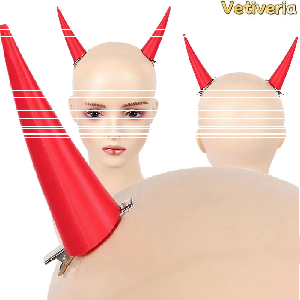Women'S Red Accessories - Fantasia Power Cosplay Accessori per Capelli