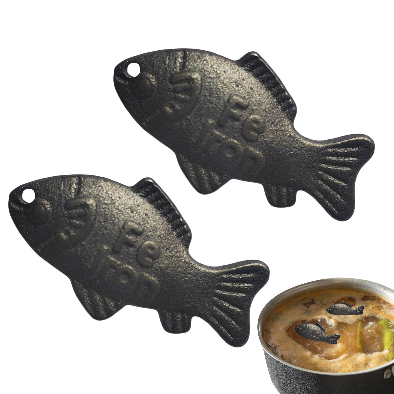 Women Kitchen Accessories - 2 pezzi di pesce di ferro,