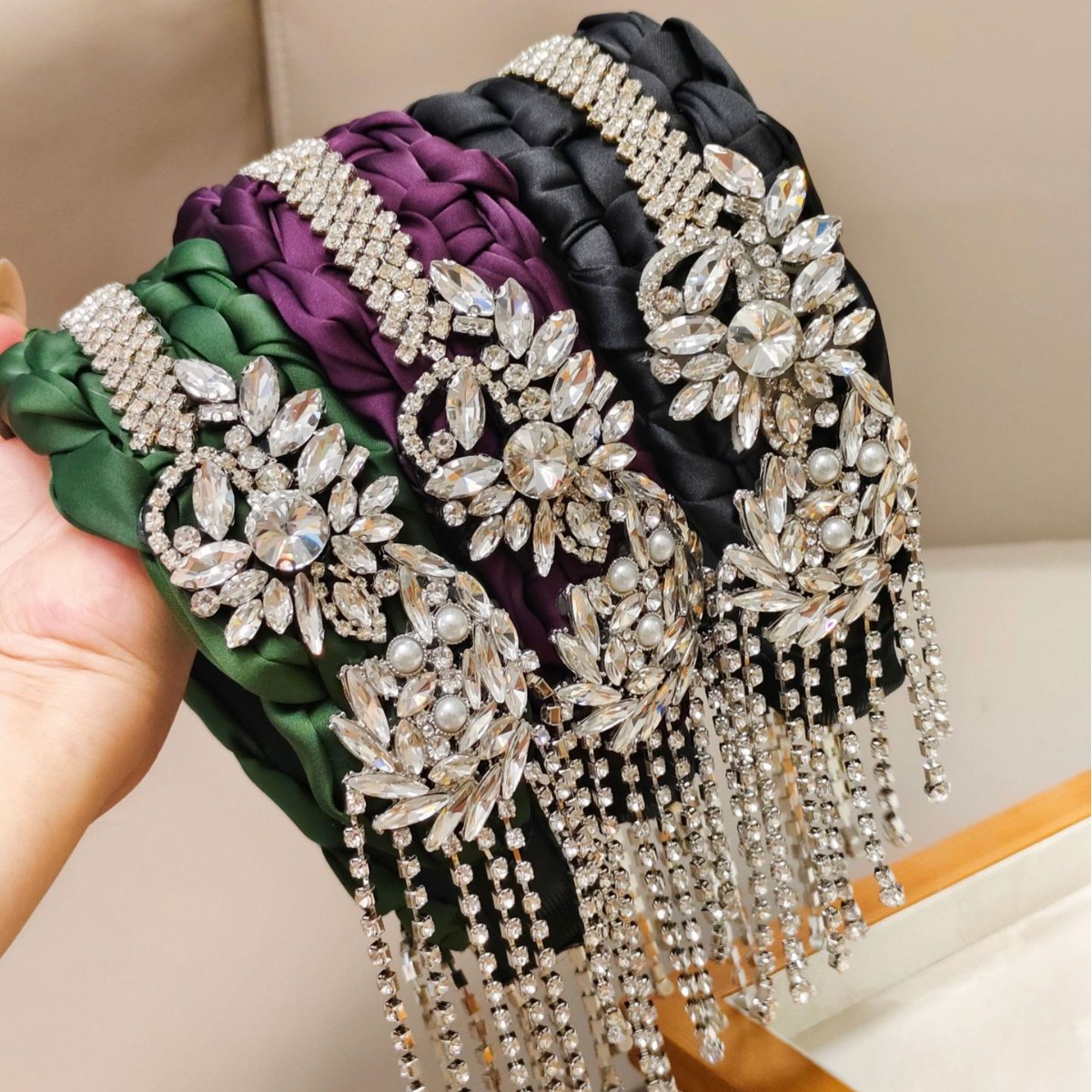 Women Accessories Sale - Vendita calda Heavy Craft Strass Nappe