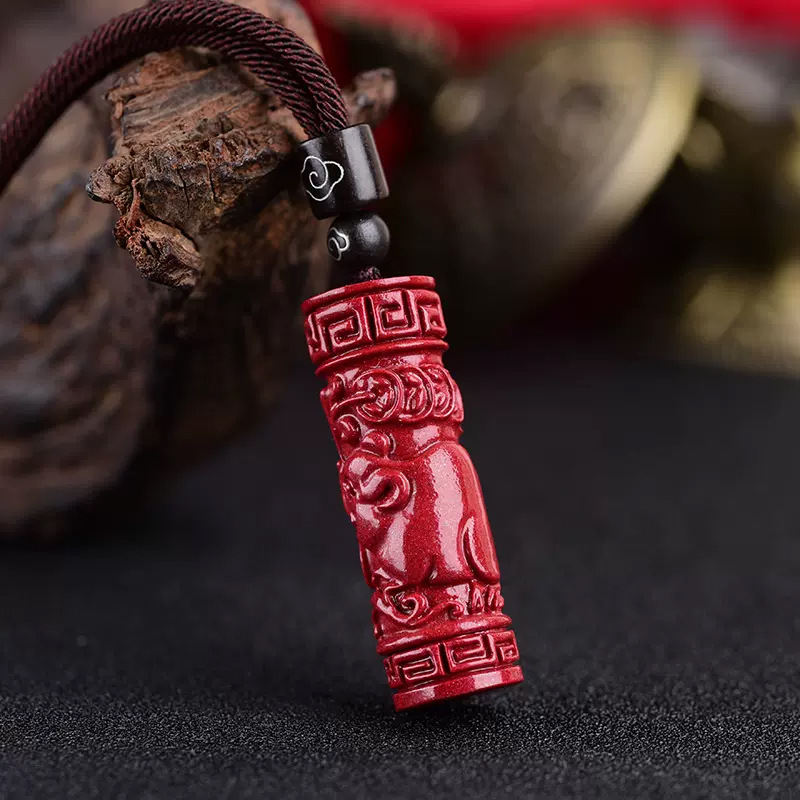 Ciondolo zodiaco cinese cinabr - Women'S Red Accessories recensione e prezzo