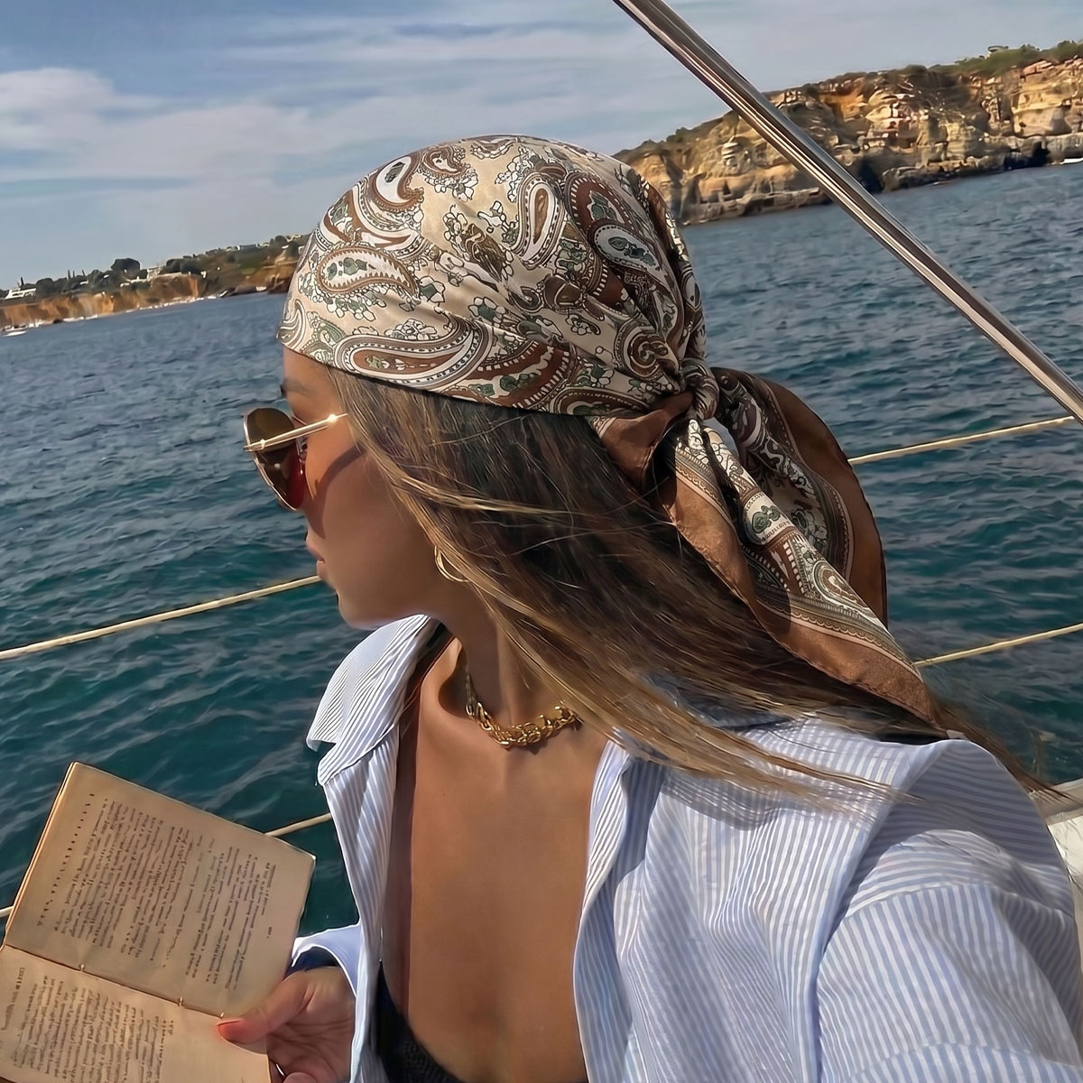 Nuovo Design Elegante Foulard  - Silk Scarf Square recensione e prezzo