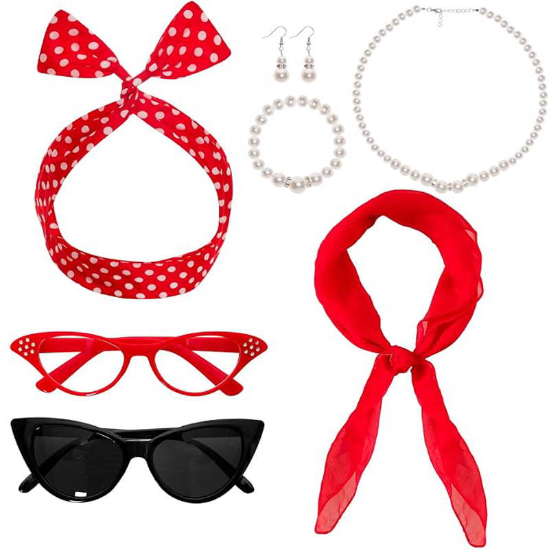Set da 7 accessori per costumi - Women'S Accessories In The 1950S recensione e prezzo