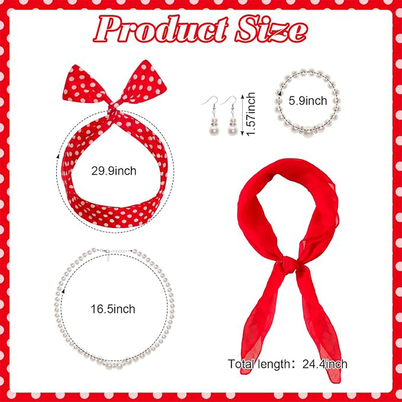 Set da 7 accessori per costumi - Women'S Accessories In The 1950S recensione e prezzo