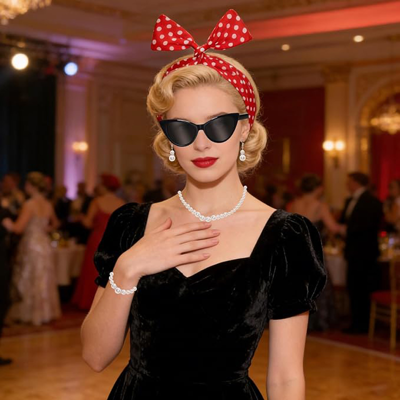 Set da 7 accessori per costumi - Women'S Accessories In The 1950S recensione e prezzo